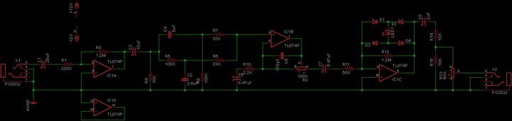 A simpler signal path. Small enough to hold entirely in your head, which is the point of working at this scale.