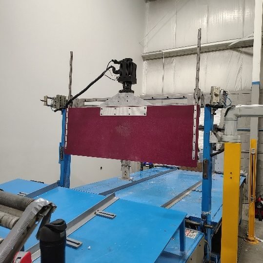 Retrofit on an existing machine. Somebody built this once and did not expect me.